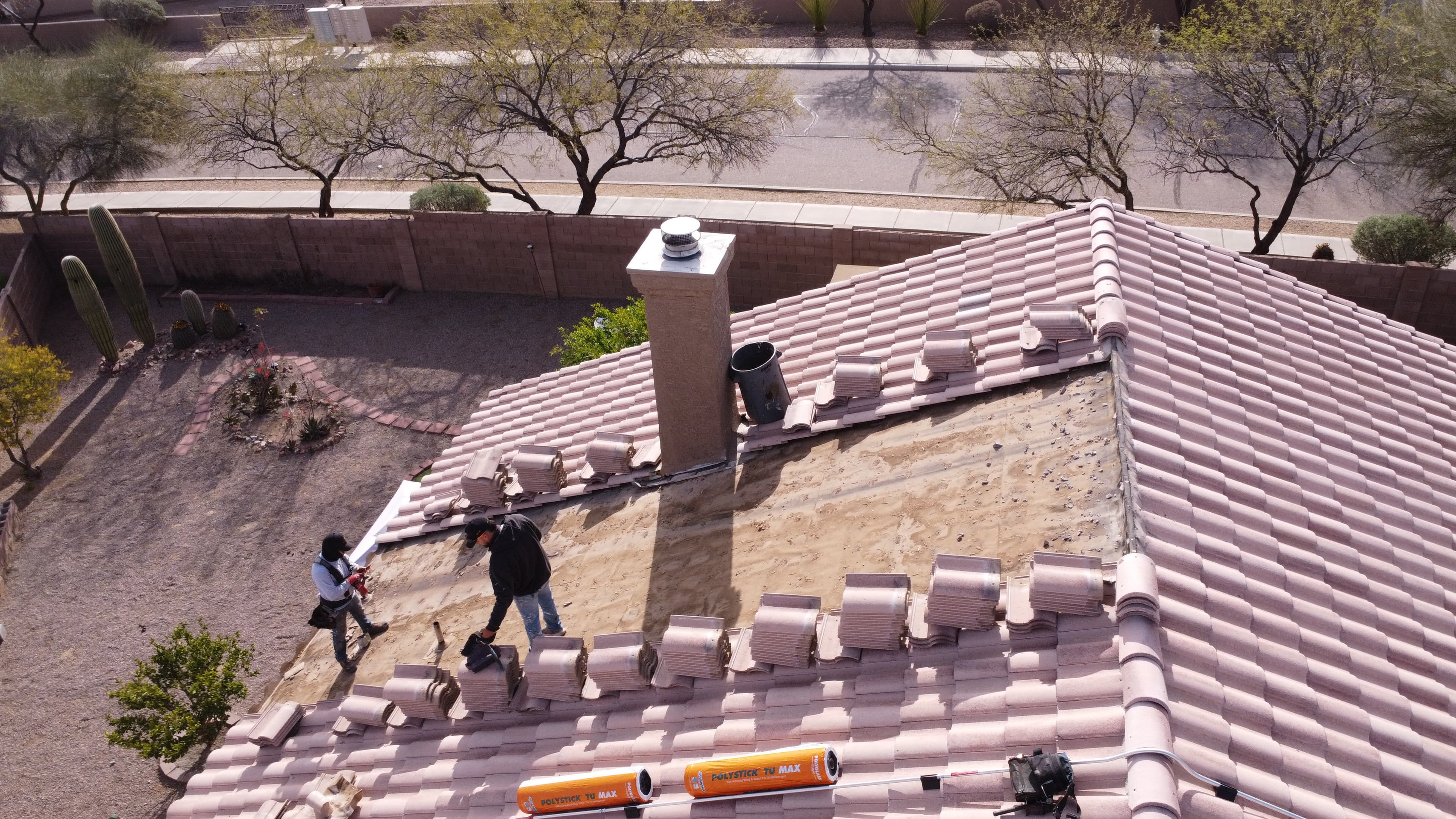 Drone roof inspections
